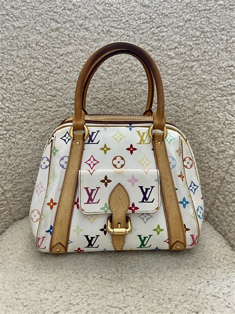 LOUIS VUITTON Monogram Multicolor Priscilla White 1512072